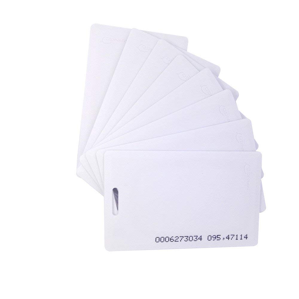 Team Office Rfid Thick Clamshell Cards For Attendance And Access Control (50)
