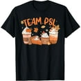 thumbnail image 1 of Team PSL Pumpkin Spice Latte Lover Happy Thanksgiving Fall Mens T-Shirt, 1 of 7
