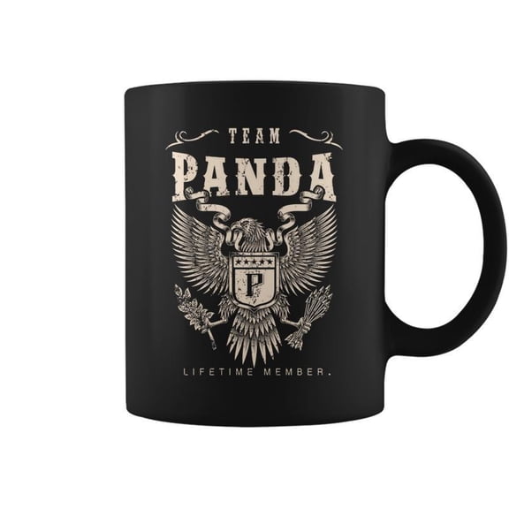 Team Panda Lifetime Member Coffee Mugs