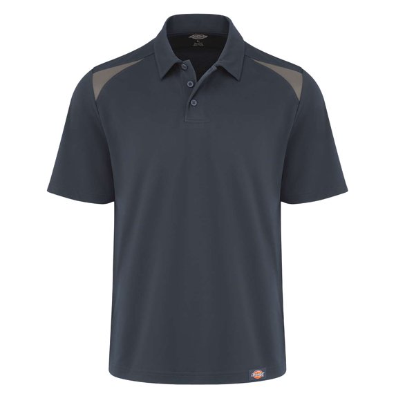 Team Performance Short Sleeve Work Shirt - Color - Dark Navy/ Smoke - Size - 4XL