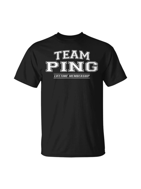 Team Ping Proud Family Surname Last Name TShirt