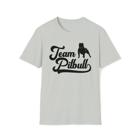 Team Pitbull, Gildan Unisex Softstyle T-Shirt, Dog Breed Graphic Tee, S-3XL