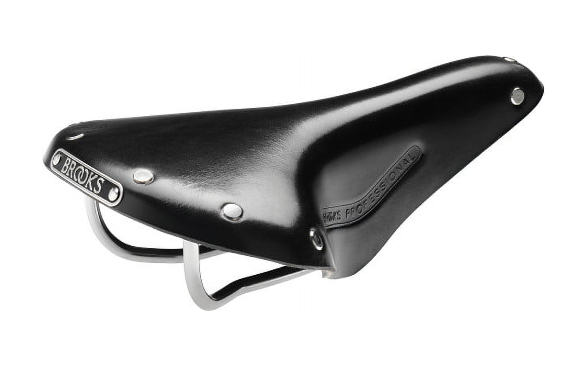Team Pro Men's Saddle - Black - Tubular Rivets - Walmart.com