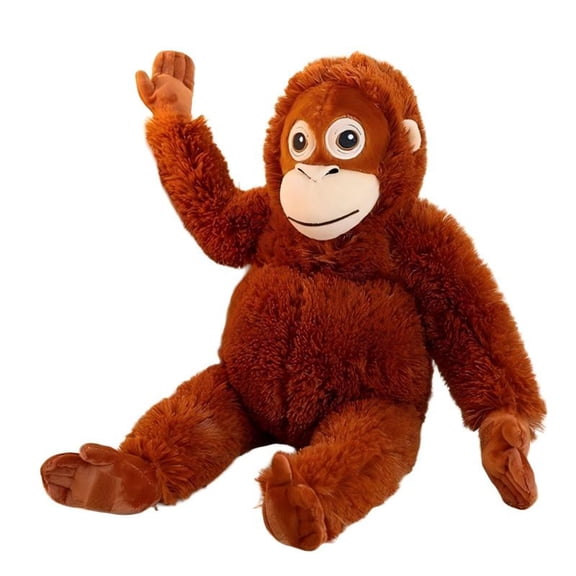 Team Punch Monkey Hugging Plush Cute Monkey Stuffed Animal, Punch Monkey Plushie Toy