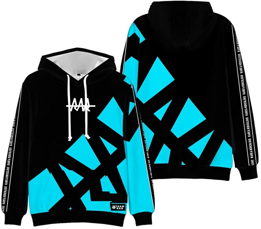 Team RAR Color Block Hoodie Long Sleeve Men/Women's Hooded