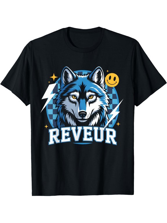 Team Reveur House Shirt Blue Reveur House Of Dreamers Wolf T-Shirt