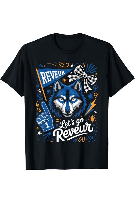 Team Reveur House Shirt Blue Reveur House of Dreamers Wolf T-Shirt