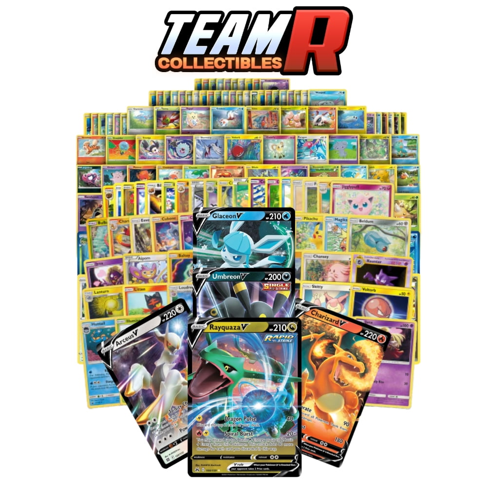 200 PCS Pokemon TAG TEAM Card Lot Featuring 80tag team 20mega 20