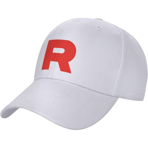 Team Rocket R Baseball Cap Golf Dad Hat Adjustable Low Profile Sports Cap
