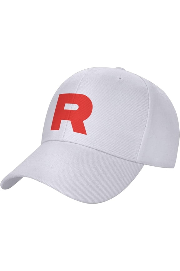 Team Rocket R Baseball Cap Golf Dad Hat Adjustable Low Profile Sports Cap