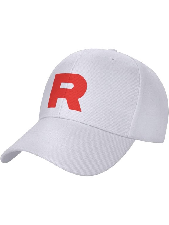 Team Rocket R Baseball Cap Golf Dad Hat Adjustable Low Profile Sports Cap