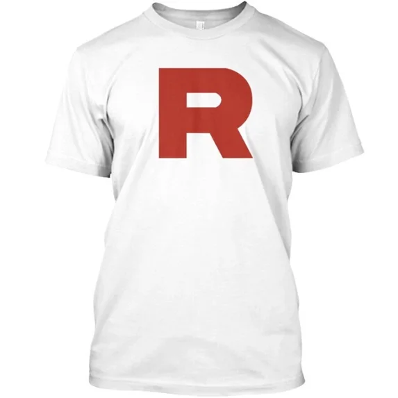 Team Rocket T White {limited} T-Shirt Made in the USA Size S to 5XL