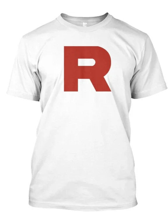 Team Rocket T White {limited} T-Shirt Made in the USA Size S to 5XL