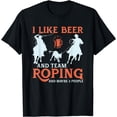 thumbnail image 1 of Team Roping Design for a Team Roper Perfect Rodeo T-Shirt, 1 of 3