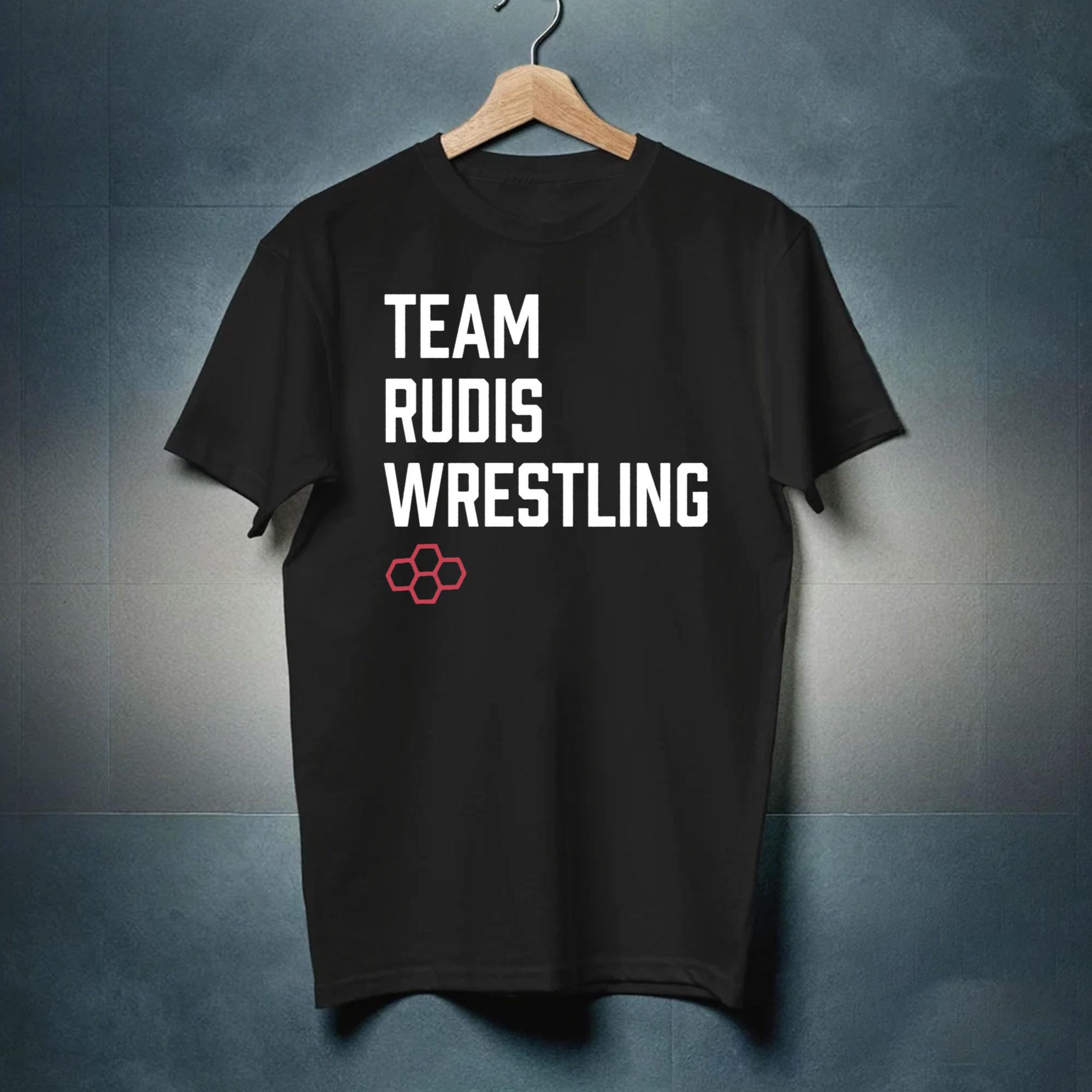 Team Rudis Wrestling Stacked T-shirt-TH5853 - Walmart.com