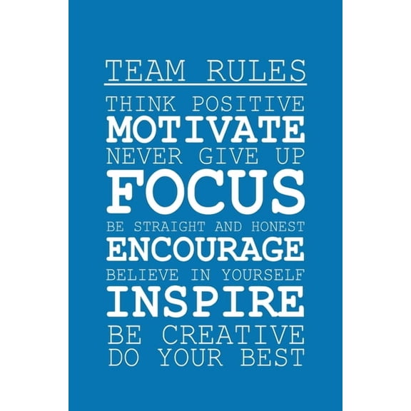 Team Rules: Staff Recognition Gifts (Paperback)