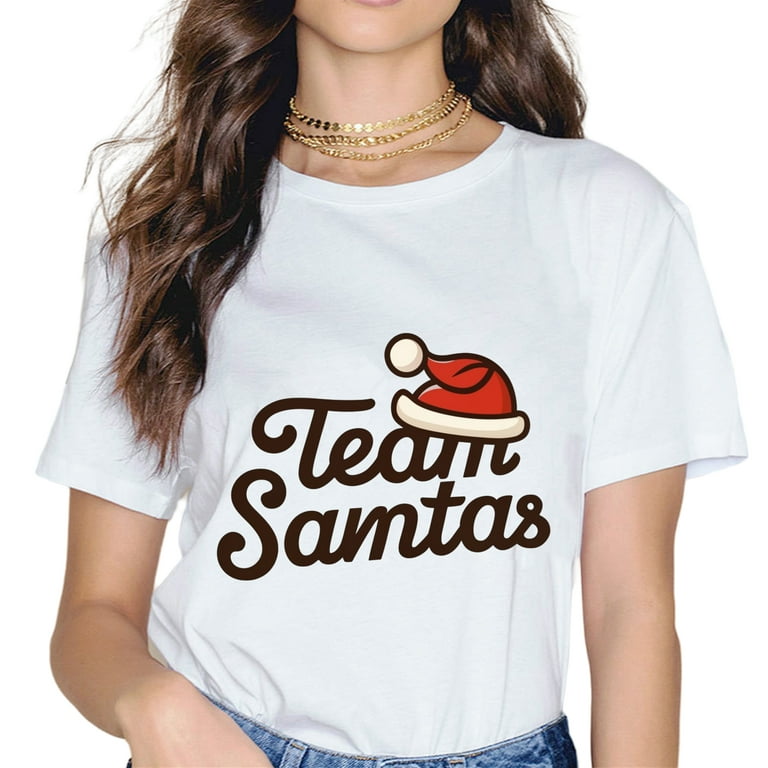 Family Matching Team Santa Christmas Retro Top T-Shirt Family Matching Team Santa Christmas Retro Top T-Shirt