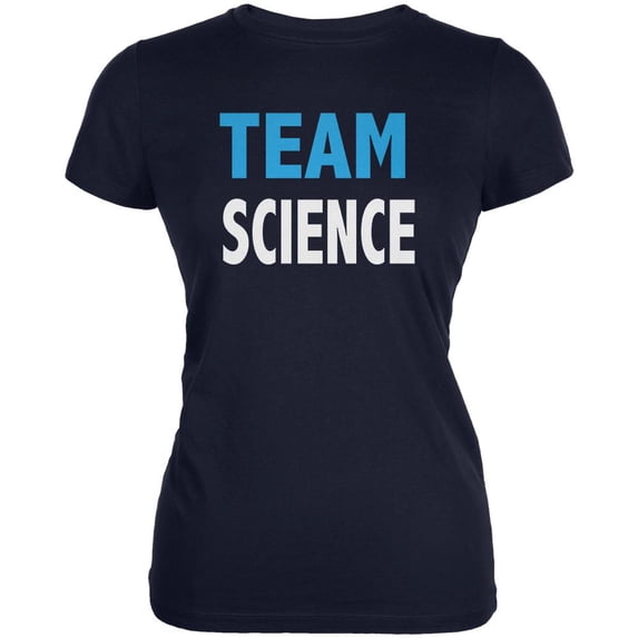Team Science Juniors Soft T Shirt Navy MD