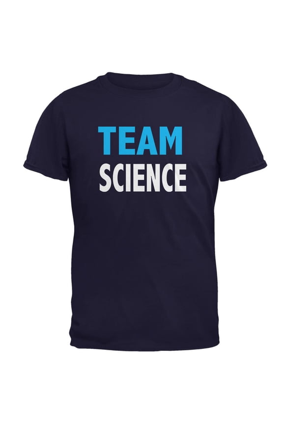 Team Science Mens T Shirt Navy 4X-LG