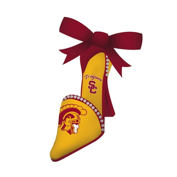 USC Trojans Official NCAA Team Shoe Christmas Ornament by Evergreen 895661