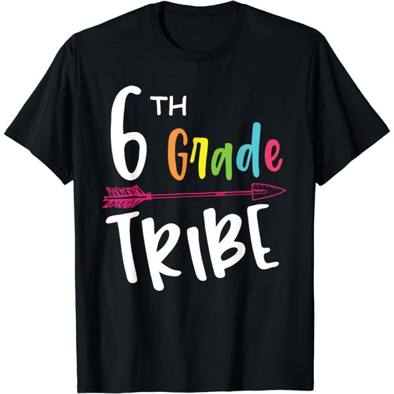 Team Sixth 6th Grade Tribe Student Teacher Back To School T-Shirt
