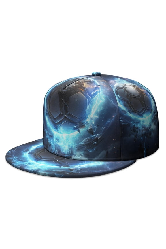 Team Snapback Hat – Sports Logo Adjustable Baseball Cap for Men Women, Athlete Game Gift