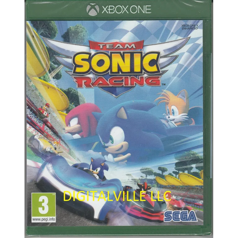 Team Sonic Racing Xbox One Brand New Factory Sealed