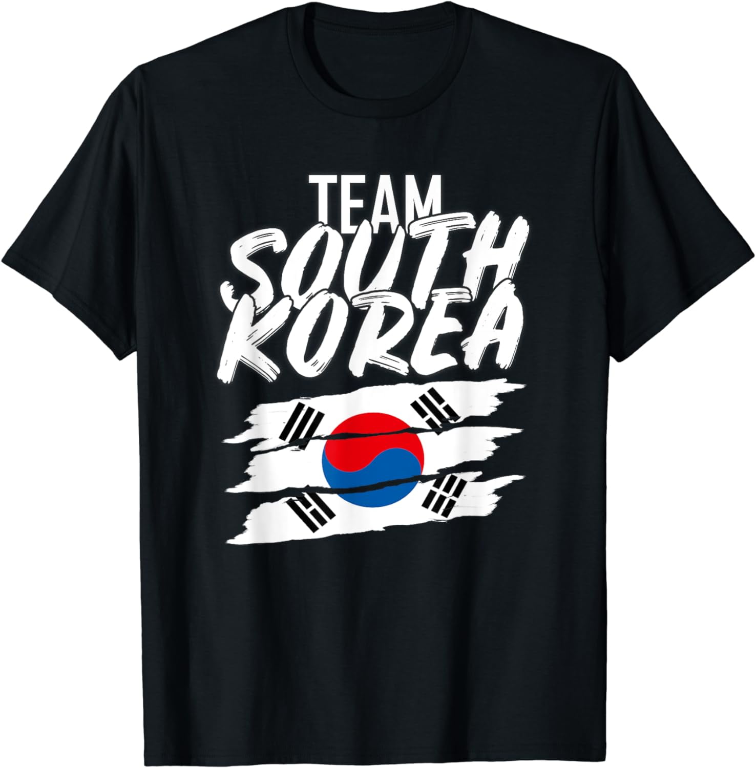 Team South Korea Soccer TShirt Korean Sport Tee