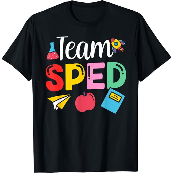 Team Sped Cute Special Education Teacher Awareness T-Shirt