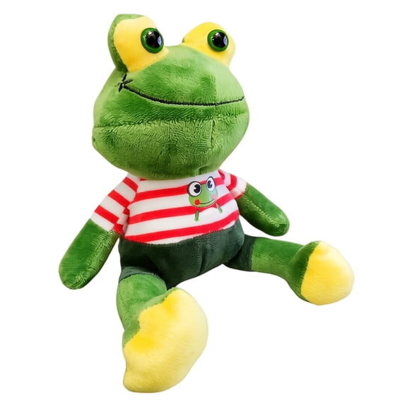 Team Spirit CS2 Coach Frog Plush – 11 Inch Red Frog Couple Stuffed Animals, Soft Zhab Zhabych Stuffed Figure Throw Pillows for Home Decor for Game Fans