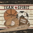 thumbnail image 1 of Team Spirit Poster Print by Linda Spivey (12 x 12), 1 of 8