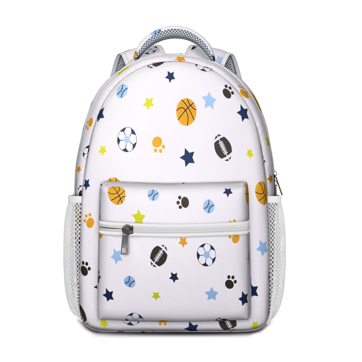 Team Spirit Waterproof Backpack - Ergonomic Student Backpack for Baseball, Football, Soccer Fans - Breathable & Durable Design for Teens