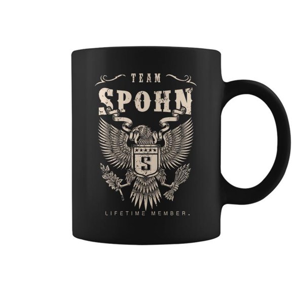 Team Spohn Lifetime Member V2 Coffee Mugs