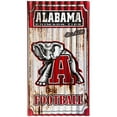 thumbnail image 1 of Alabama Crimson Tide Corrugated Metal Wall Art, 1 of 7