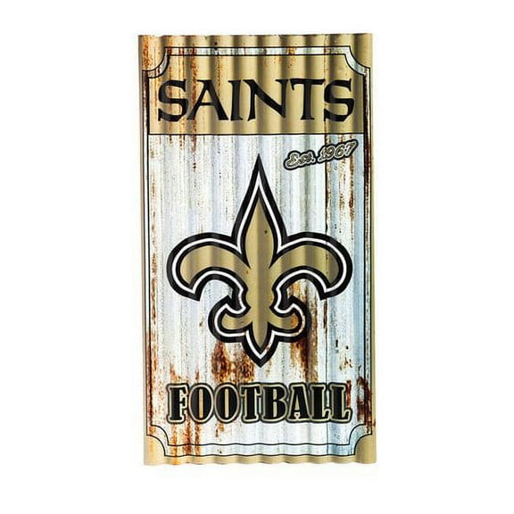 Team Sports America NFL Textual Art on Metal