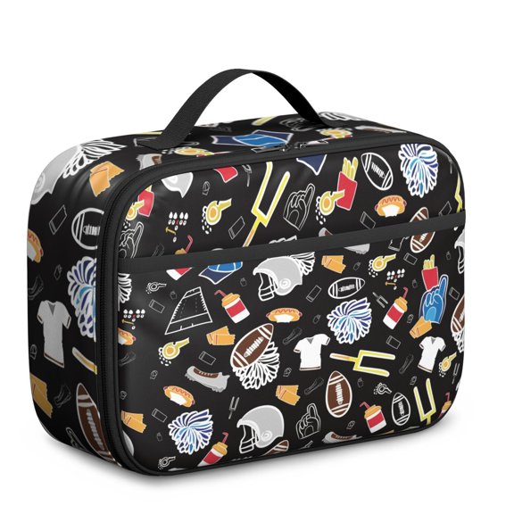 Team Sports Insulated Lunch Box for Athletes - 8-Hour Cold Retention & Durable Design