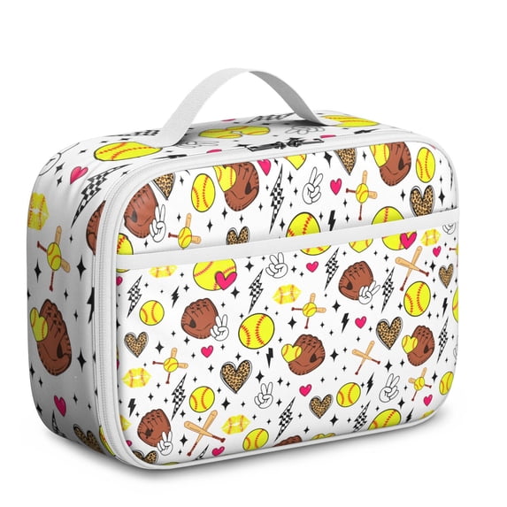 Team Sports Insulated Lunch Box for Athletes - 8-Hour Cold Retention & Durable Design