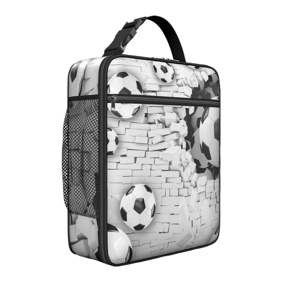 Team Sports Lunch Box Gift Set - Insulated Cooler Bag for Baseball, Football, Basketball, Volleyball Fans - Personalized Team Meal Tote Idea