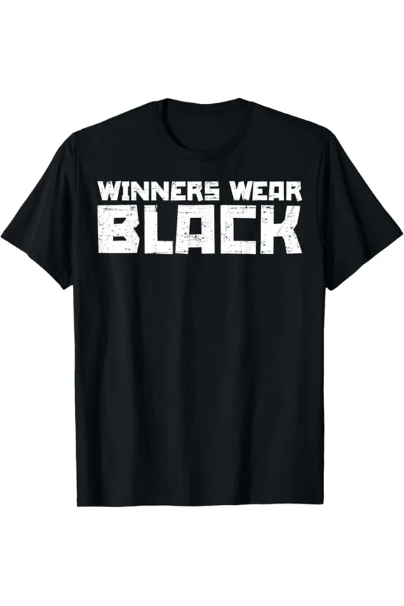Team Sports Winners Wear Black T-Shirt Unisex S-5XL Hot Trending Shirt, Vintage Birthday Gift