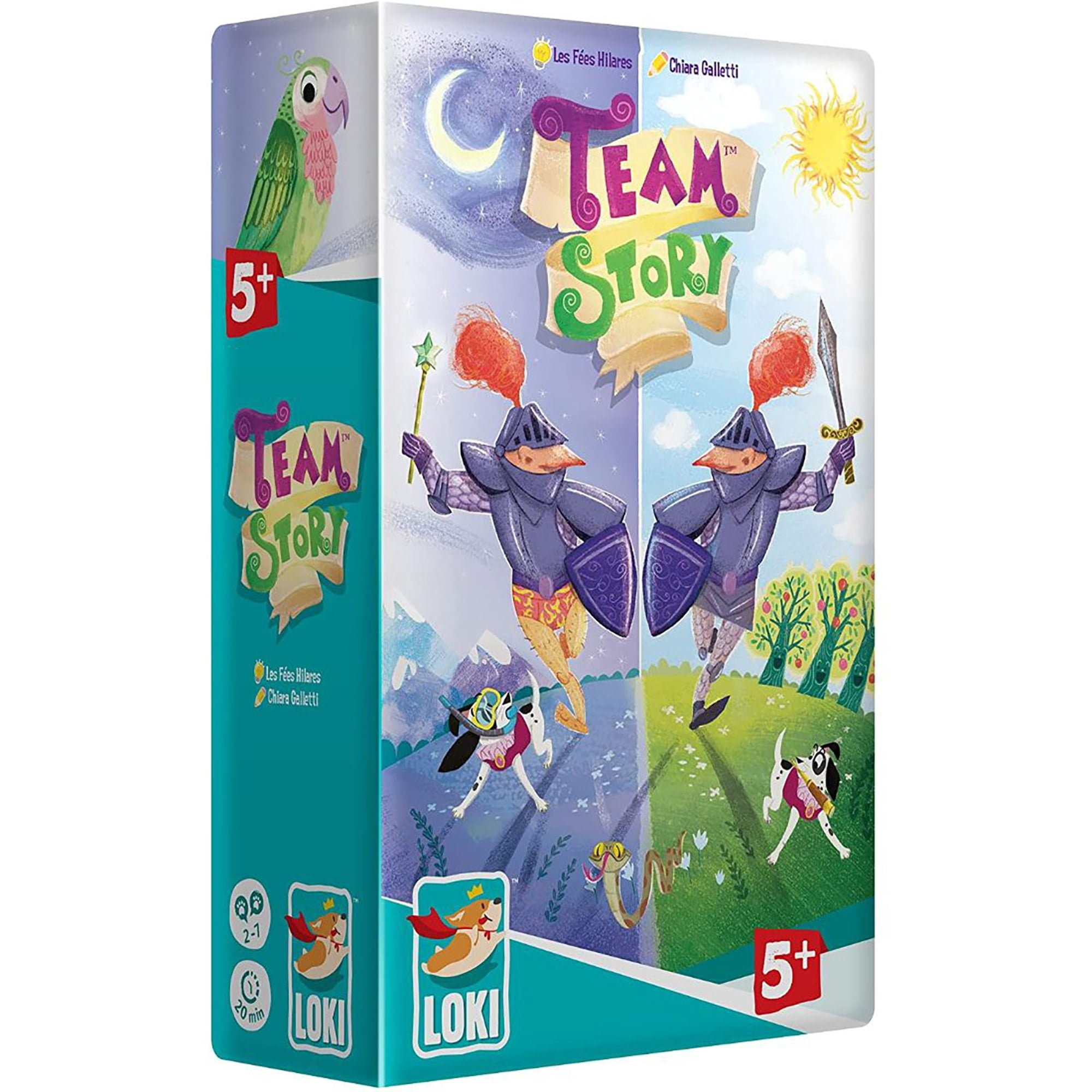 Team Story - LOKI Childrens Storytelling Game, Ages 5+, 2-7 Players, 20 Min