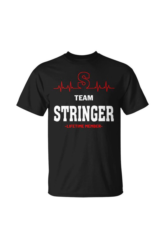 Team Stringer Lifetime Member Stringer Last Name TShirt