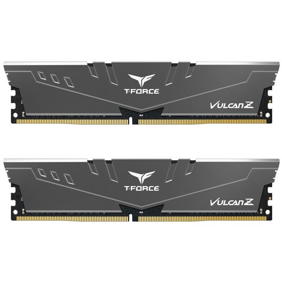 Team T-FORCE VULCAN Z 16GB (2 x 8GB) 288-Pin PC RAM DDR4 3600 (PC4 28800) Desktop Memory Model TLZGD416G3600HC18JDC01