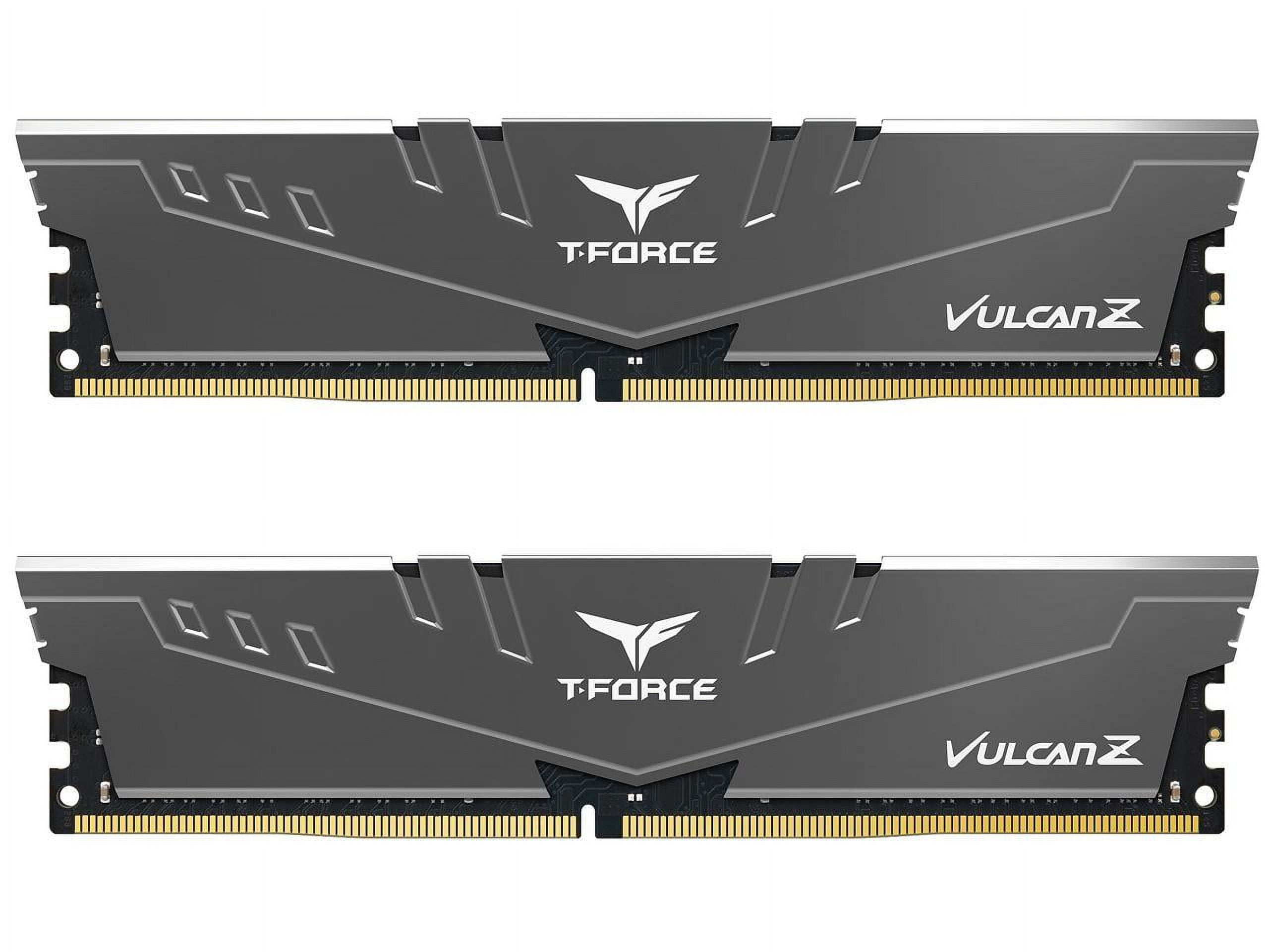 Team T-Force DDR4-3600 32GB×2(64GB) T-FORCE VULCAN Z 64GB (2x32GB) DDR4 3600 Desktop Memory Model