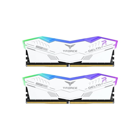 Team T-Force Delta AMD EXPO 32GB (2 x 16GB) 288-Pin PC RAM DDR5 5600 (PC5 44800) Desktop Memory Model FF8D532G5600HC40BDC01