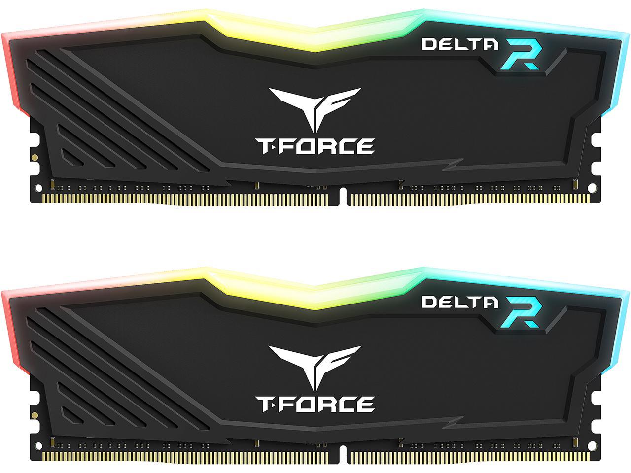 Memoria Team T-Force Delta RGB 16GB (2 x 8GB) DDR4 3200MHz para escritorio