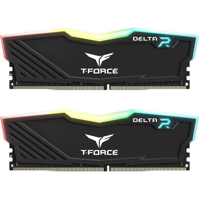 TEAMGROUP, Desktop Memory, RGB 16GB, DDR4 3200, Multicolor