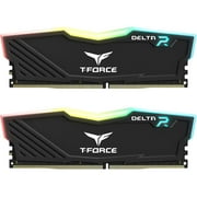 Team T-Force Delta RGB 16GB 2 x 8GB 288-Pin PC RAM DDR4 3200 PC4 25600 Desktop Memory Model TF3D416G3200HC16FDC01