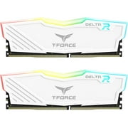 Team T-Force Delta RGB 16GB (2 x 8GB) 288-Pin PC RAM DDR4 3200 (PC4 25600) Desktop Memory Model TF4D416G3200HC16FDC01