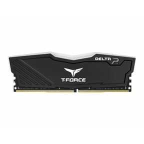 TEAMGROUP T-Force Delta RGB DDR4 32GB (2x16GB) 3200MHz (PC4-25600) CL16 Desktop Memory Module Ram TF3D432G3200HC16FDC01 - Black