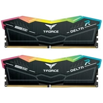 Team T-Force Delta RGB 32GB (2 x 16GB) 288-Pin PC RAM DDR5 6000 (PC5 48000) Desktop Memory Model FF3D532G6000HC30DC01